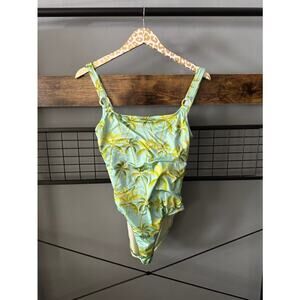 Tommy Hilfiger Women's Floral One-Piece Swimsuit | Size 14